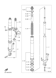 FZ1-NV Передняя вилка