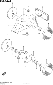 DR-Z70 Reflector (Dr-Z70L6 E28)