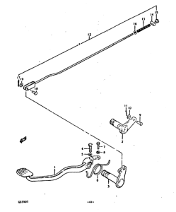 GS550 Передний суппорт