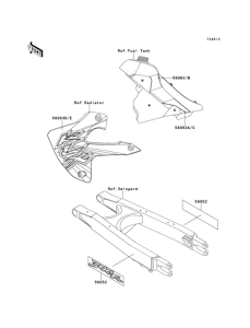 KLX300R Decals(klx300-a5)
