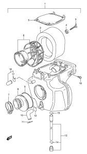 DR125 Воздухоочиститель