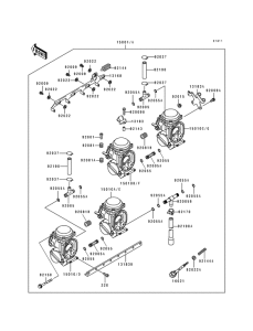ZX750 Carburetor assy