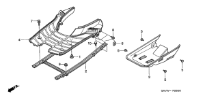 SJ50 Панель пола