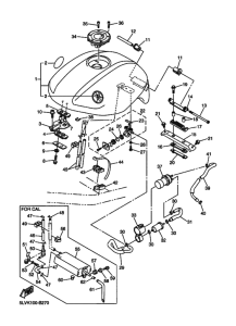FZS1000 FZS10R Tank fuel