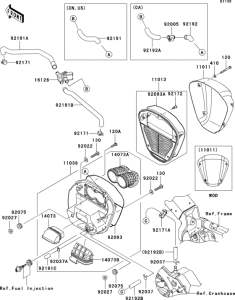 VN2000 Воздушный фильтр