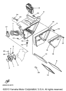 XT225KC Впускная система