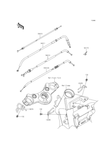 EX400 Тросы управления