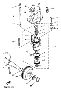 DT50R Масляный насос