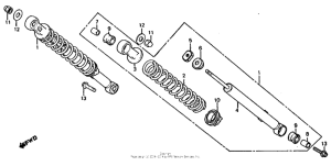 MB5 Задние амортизаторы