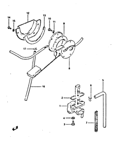 GS650 Топливный кран