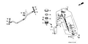  Задний тормозной цилиндр