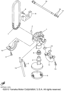 YZF-R6 Масляный насос