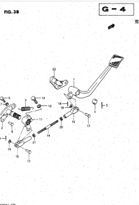 GV1400 Передний суппорт