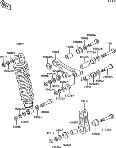 AR50 Подвеска  /  амортизатор