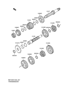 RM100 Трансмиссия