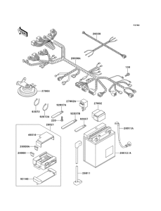 ZX1100 Электрика