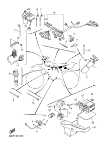 WR250FY Электрика 1