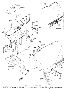 TX750 Box - side cover left