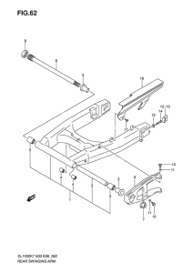 DL1000 Маятник задний