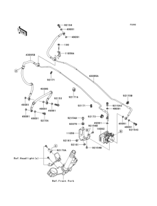 ZR800 Тормозные трубки
