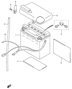 VS800 Аккумулятор