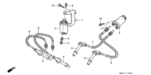RVF750 Катушка зажигания
