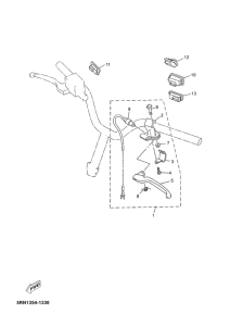 YN100 Handle switch. lever