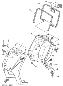 CT50S Ветровое стекло