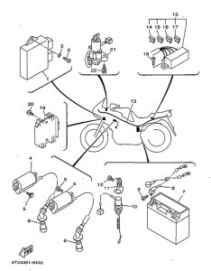 TDM850 Электрика 1