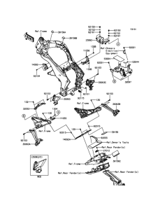 ZR1000 Рама ,крепежные детали