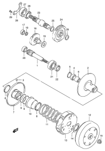 AE50 Трансмиссия