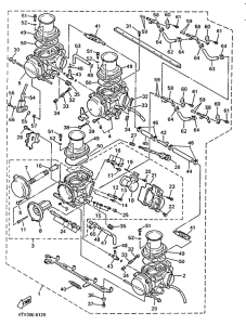 YZF600R Карбюратор