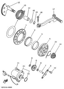 CW50T Стартер