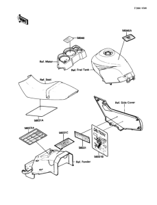 EX250 Лейбл предостережения