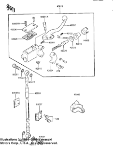  Передний тормозной цилиндр