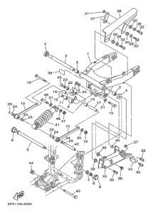 XV17PCR Rear arm. suspension