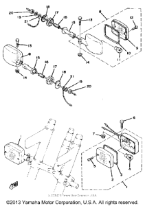 XS1100E Поворотники