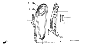 XR250R Цепь ГРМ