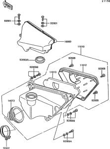 AR50 Воздушный фильтр