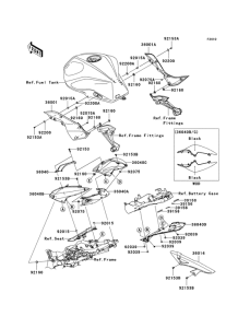 ZR1000 Крышка боковая / защита цепи