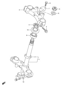 RM80 Траверса нижняя