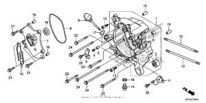 PCX150 Картер правый
