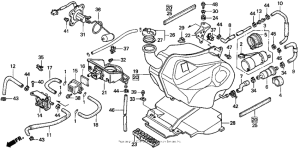 PC800 Топливный бак