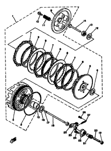 RD50M Сцепление