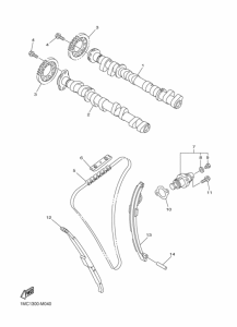 FJR1300A Camshaft & chain