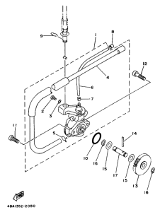 TZR80RR Масляный насос