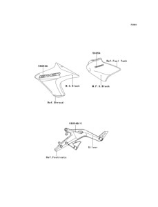 ER650 Наклейки