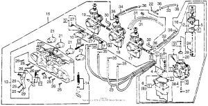 CB750 Карбюратор