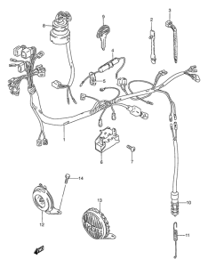 AX100 Жгут проводов