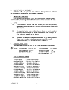 GSF650 (ABS) Catalog preface